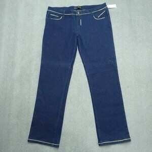 Antik Denim Jeans Women's Size 40 Blue Bootcut Mid Rise Belt Loops‎ 5-Pockets